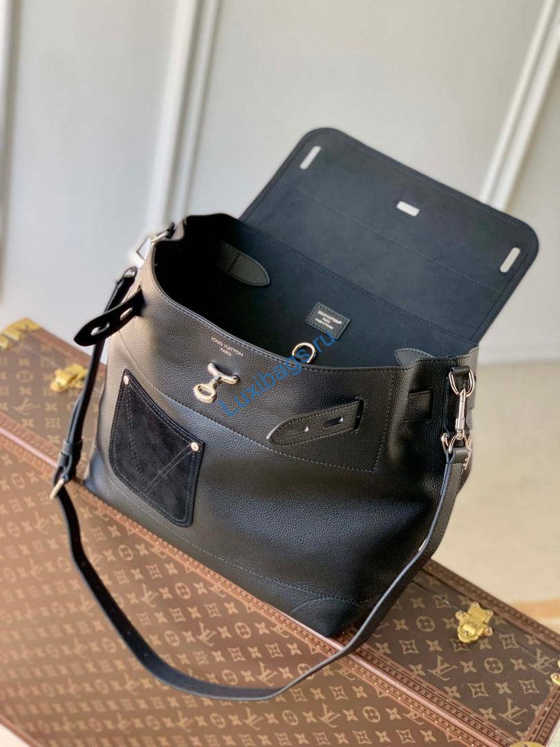 LV M27061 Louis Vuitton Steamer 30 Cross-body Bag Black | lv m27061 louis vuitton steamer 30 cross body bag black 9