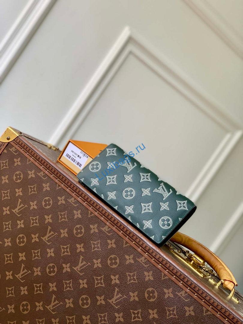 lv m61697 louis vuitton brazza wallet dark green 1 LV M61697 Louis Vuitton Brazza Wallet Dark green | lv m27082 louis vuitton brazza wallet dark green 2
