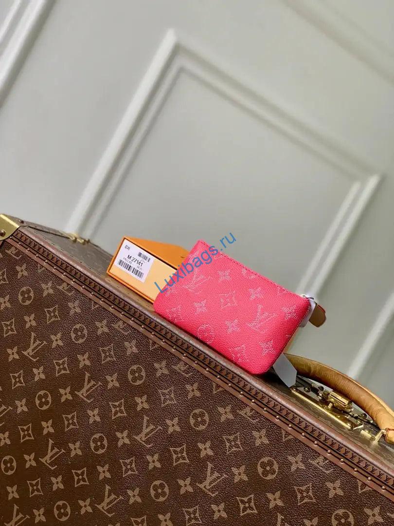 LV M27141 Louis Vuitton Key Pouch S Red | lv m27141 louis vuitton key pouch s rose red 3