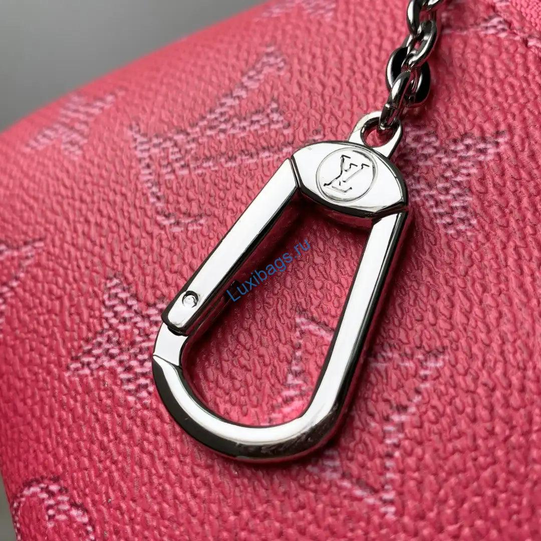 lv m27141 louis vuitton key pouch s red 5 LV M27141 Louis Vuitton Key Pouch S Red | lv m27141 louis vuitton key pouch s rose red 6