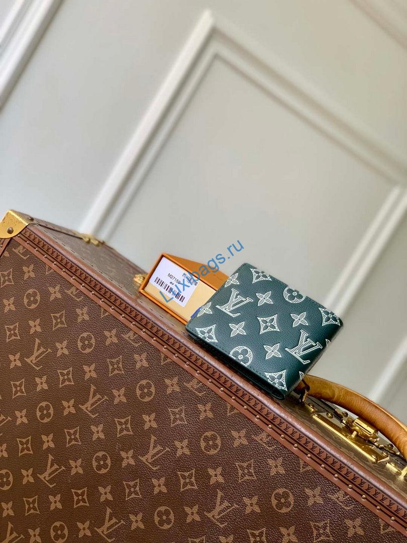 lv m27150 louis vuitton multiple wallet forest green 1 LV M27150 Louis Vuitton Multiple Wallet Forest Green | lv m27150 louis vuitton multiple wallet forest green 2