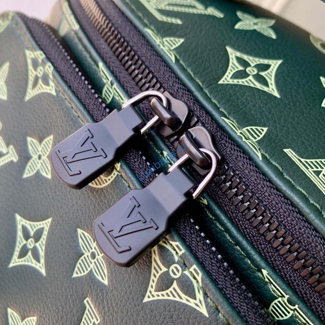 LV M27153 Louis Vuitton Rush Bumbag Forest Green | lv m27153 louis vuitton rush bumbag forest green 4