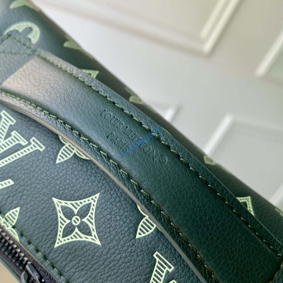 lv m27153 louis vuitton rush bumbag forest green 5 LV M27153 Louis Vuitton Rush Bumbag Forest Green | lv m27153 louis vuitton rush bumbag forest green 6