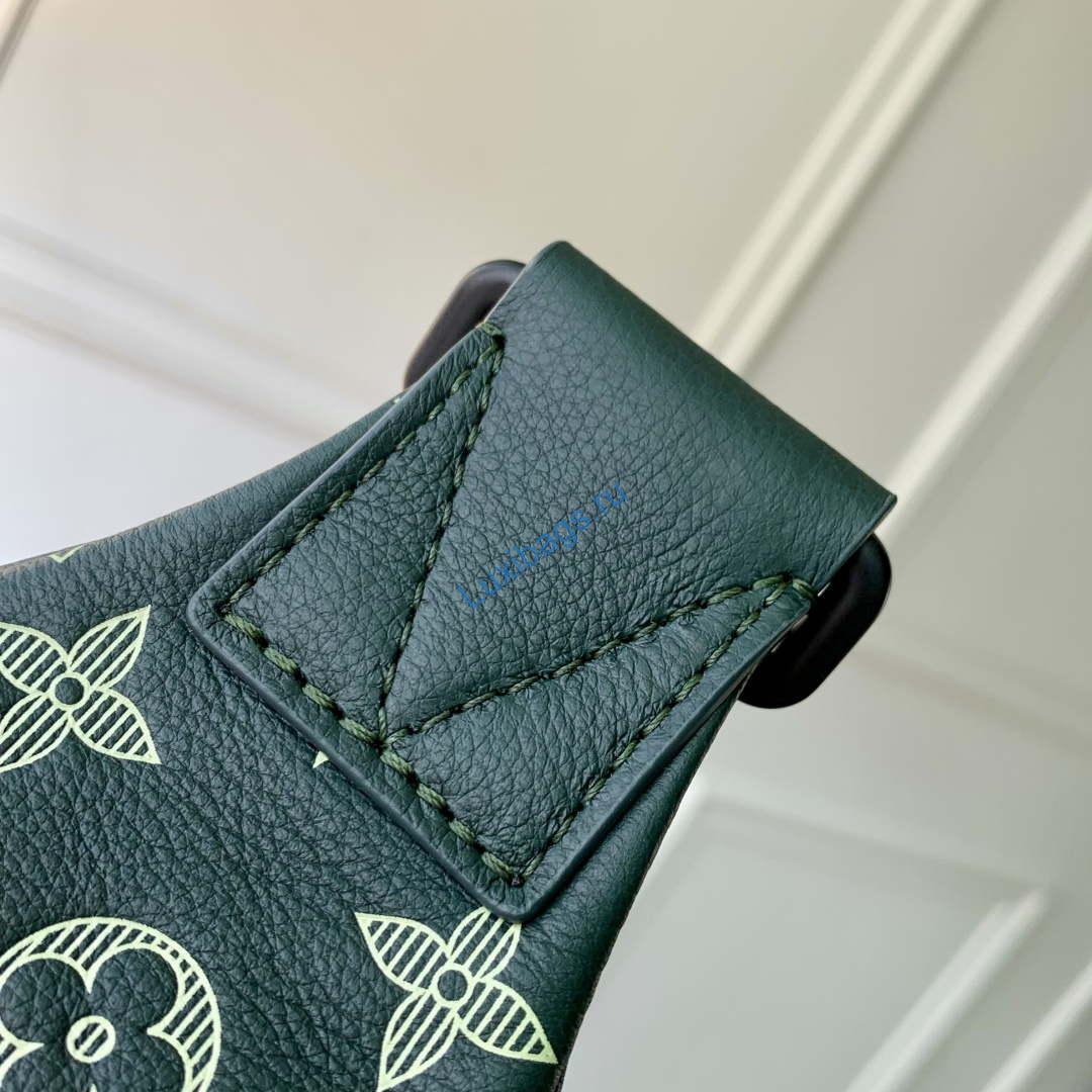 LV M27153 Louis Vuitton Rush Bumbag Forest Green | lv m27153 louis vuitton rush bumbag forest green 7