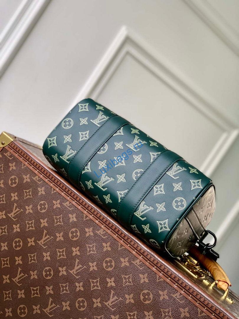lv m27184 louis vuitton city keepall bag forest green 3 LV M27184 Louis Vuitton City Keepall Bag Forest Green | lv m27184 louis vuitton city keepall bag forest green 4