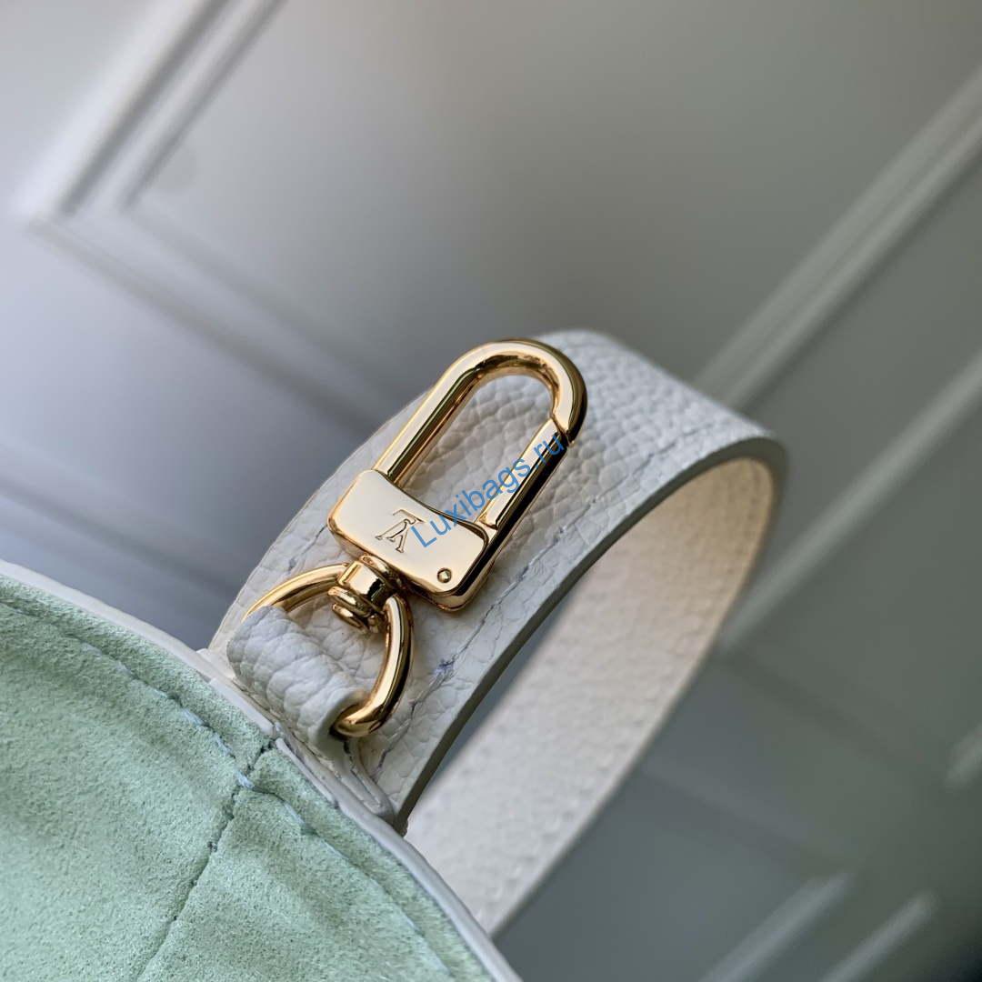 lv m27570 louis vuitton all in bb bag milky white/green 6 LV M27570 Louis Vuitton All In BB Bag Milky White/Green | lv m27570 louis vuitton all in bb bag milky white green 7