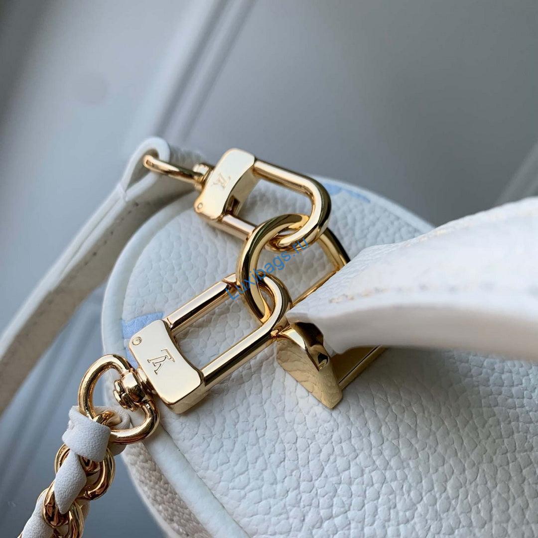lv m27744 louis vuitton vanity chain pouch bag milky white/blue 6 LV M27744 Louis Vuitton Vanity Chain Pouch Bag Milky White/Blue | lv m27744 louis vuitton vanity chain pouch bag milky white blue 7