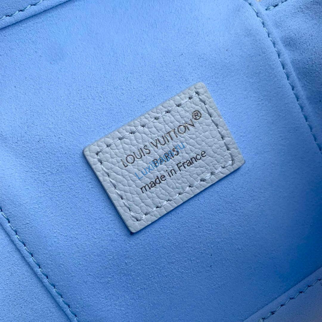 lv m27744 louis vuitton vanity chain pouch bag milky white/blue 7 LV M27744 Louis Vuitton Vanity Chain Pouch Bag Milky White/Blue | lv m27744 louis vuitton vanity chain pouch bag milky white blue 8