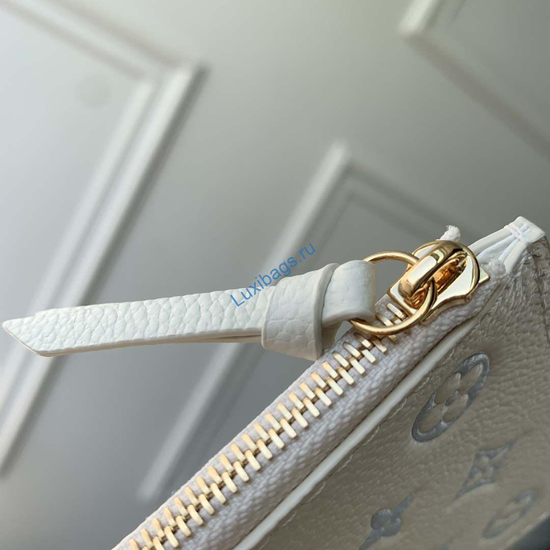 LV M28127 Louis Vuitton Pochette Félicie Bag Milky White/Blue | lv m28127 louis vuitton pochette felicie bag milky white blue 7