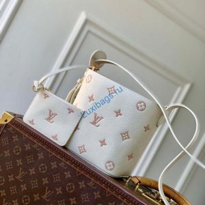 LV M28315 Louis Vuitton All In BB Bag Milky White/Peach