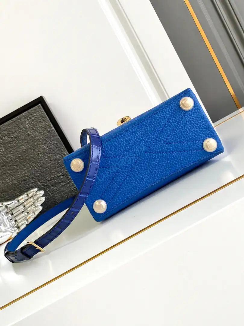 lv m86012 louis vuitton leather rose des vents mini blue 3 LV M86012 Louis Vuitton Leather Rose Des Vents Mini Blue | lv m87106 louis vuitton leather rose des vents mini blue 04