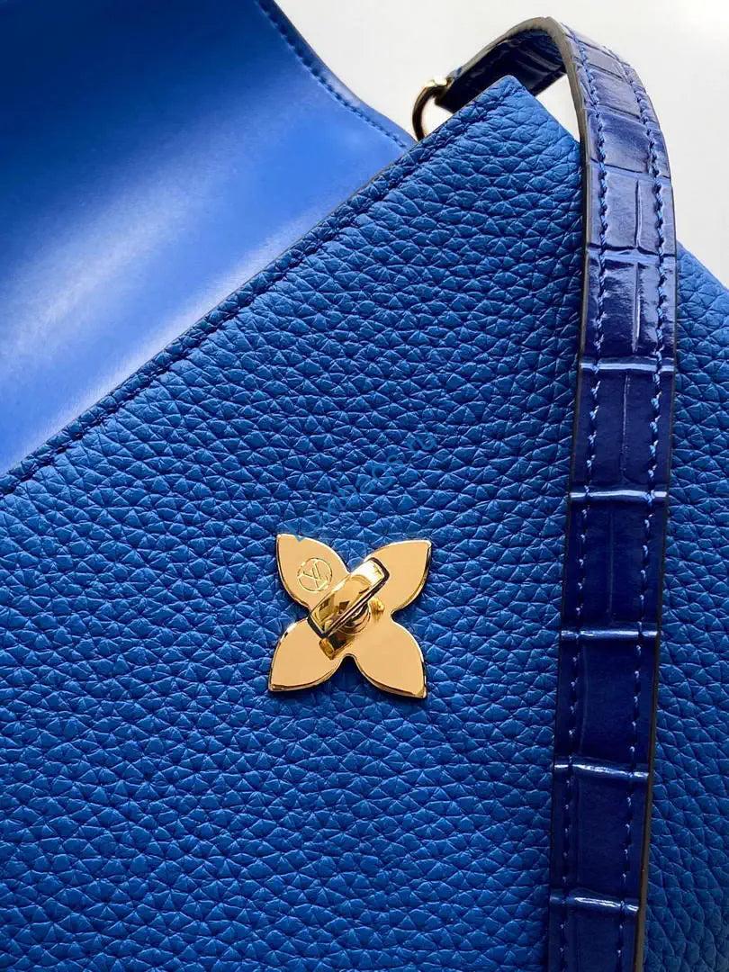 lv m86012 louis vuitton leather rose des vents mini blue 5 LV M86012 Louis Vuitton Leather Rose Des Vents Mini Blue | lv m87106 louis vuitton leather rose des vents mini blue 06