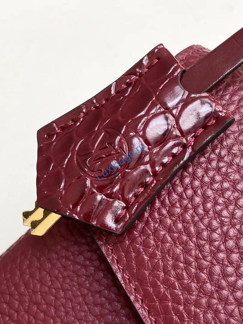 lv m86012 louis vuitton leather rose des vents mini wine red 5 LV M86012 Louis Vuitton Leather Rose Des Vents Mini Wine Red | lv m87106 louis vuitton leather rose des vents mini 06