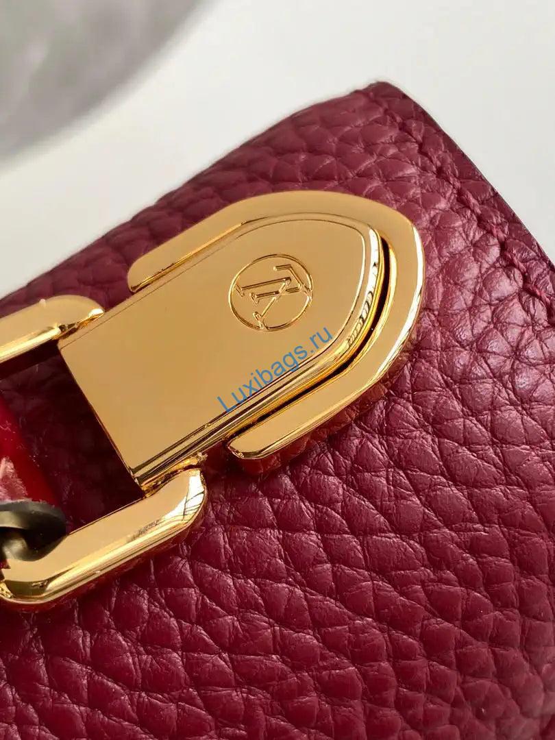 lv m86012 louis vuitton leather rose des vents mini wine red 6 LV M86012 Louis Vuitton Leather Rose Des Vents Mini Wine Red | lv m87106 louis vuitton leather rose des vents mini 07