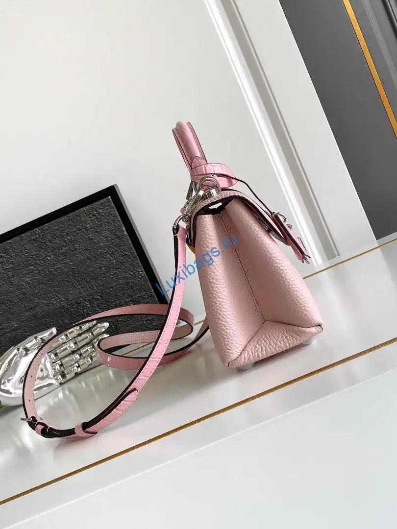 lv m86012 louis vuitton leather rose des vents mini pink 1 LV M86012 Louis Vuitton Leather Rose Des Vents Mini Pink | lv m87106 louis vuitton leather rose des vents mini 11