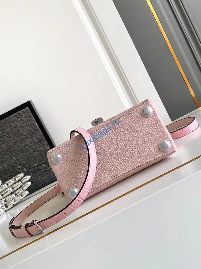 lv m86012 louis vuitton leather rose des vents mini pink 3 LV M86012 Louis Vuitton Leather Rose Des Vents Mini Pink | lv m87106 louis vuitton leather rose des vents mini 13