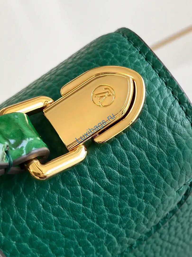 lv m86012 louis vuitton leather rose des vents mini green 6 LV M86012 Louis Vuitton Leather Rose Des Vents Mini Green | lv m87106 louis vuitton leather rose des vents mini 34
