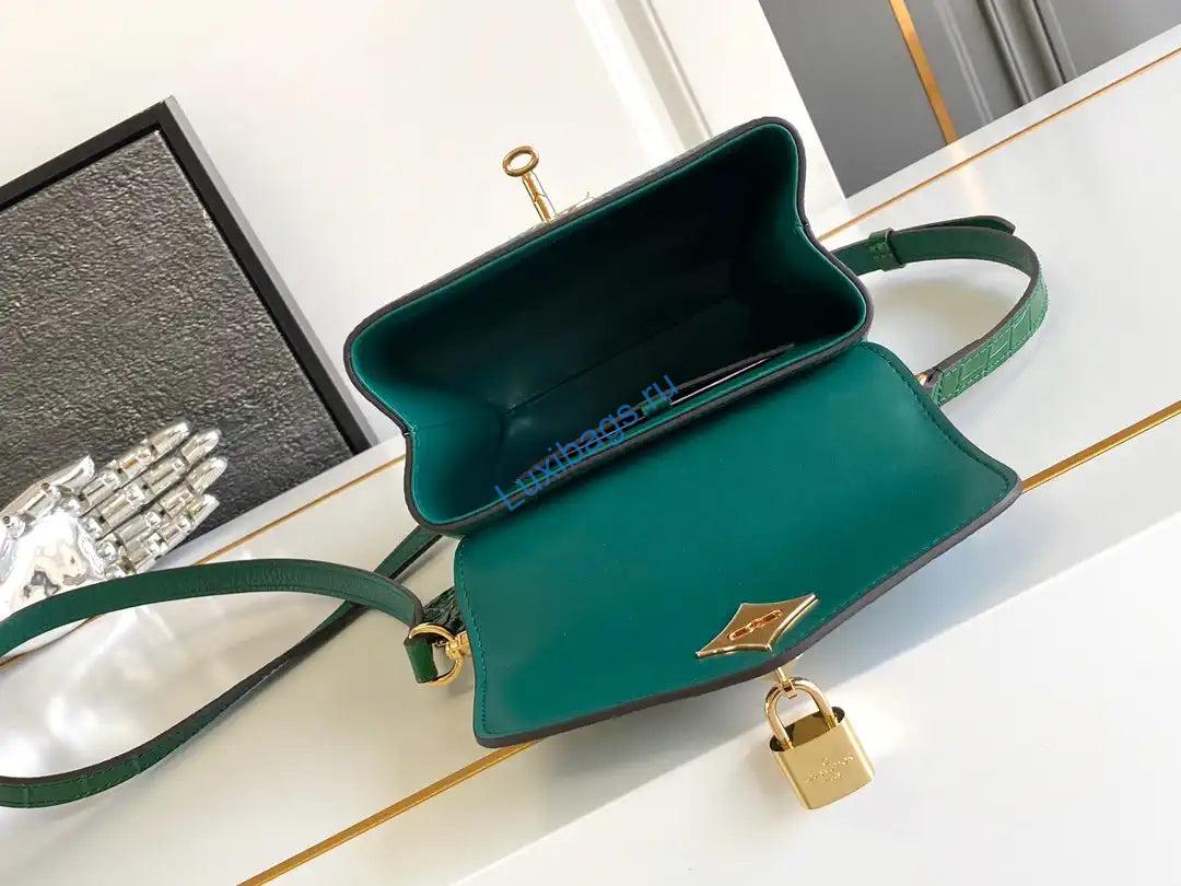 lv m86012 louis vuitton leather rose des vents mini green 7 LV M86012 Louis Vuitton Leather Rose Des Vents Mini Green | lv m87106 louis vuitton leather rose des vents mini 35