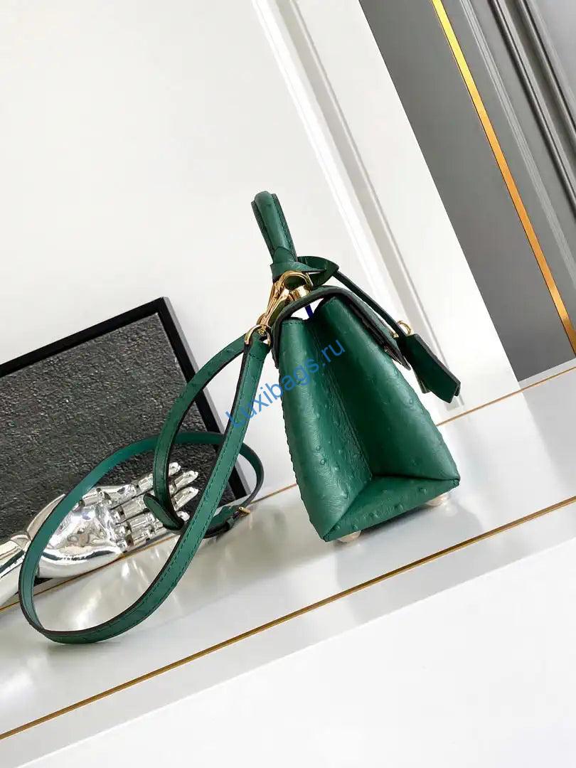 lv m87106 louis vuitton ostrich rose des vents mini green 1 LV M87106 Louis Vuitton Ostrich Rose Des Vents Mini Green | lv m87106 louis vuitton ostrich rose des vents mini purple 29