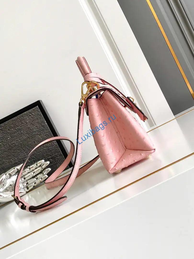 lv m87106 louis vuitton ostrich rose des vents mini pink 1 LV M87106 Louis Vuitton Ostrich Rose Des Vents Mini Pink | lv m87106 louis vuitton ostrich rose des vents mini purple 65