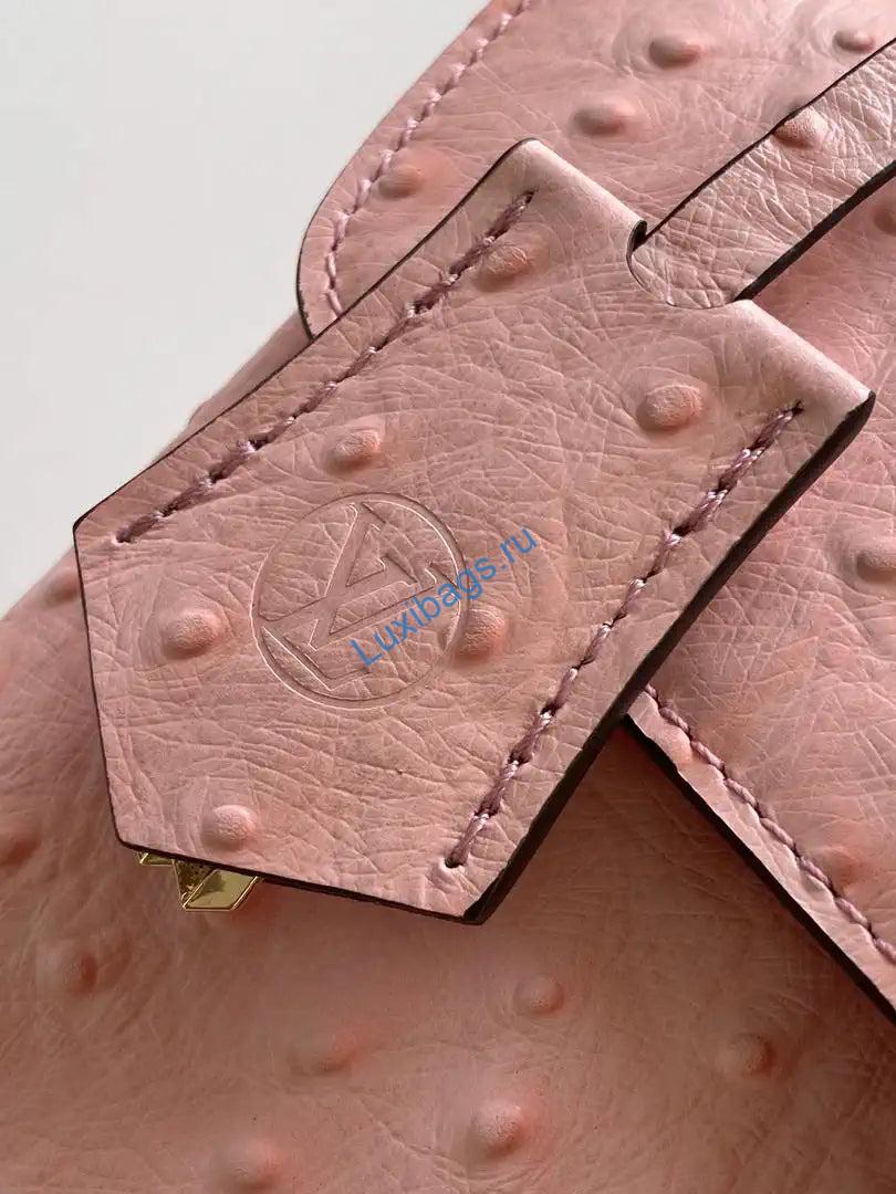 lv m87106 louis vuitton ostrich rose des vents mini pink 5 LV M87106 Louis Vuitton Ostrich Rose Des Vents Mini Pink | lv m87106 louis vuitton ostrich rose des vents mini purple 69