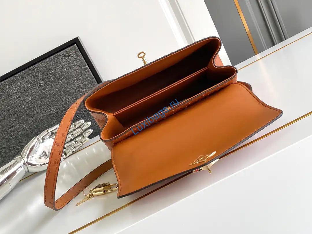 lv m87107 louis vuitton ostrich rose des vents mm brown 7 LV M87107 Louis Vuitton Ostrich Rose Des Vents MM Brown | lv m87107 louis vuitton ostrich rose des vents mm 49