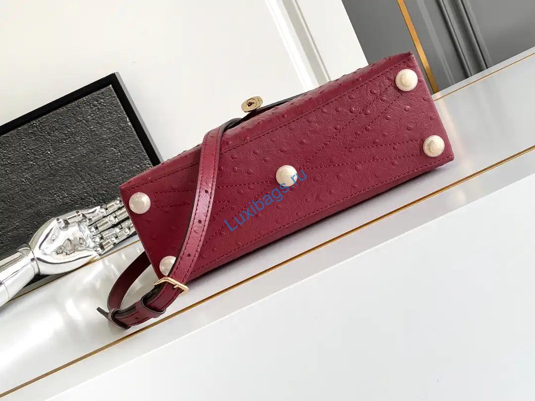 lv m87107 louis vuitton ostrich rose des vents mm wine red 3 LV M87107 Louis Vuitton Ostrich Rose Des Vents MM Wine red | lv m87107 louis vuitton ostrich rose des vents mm 63