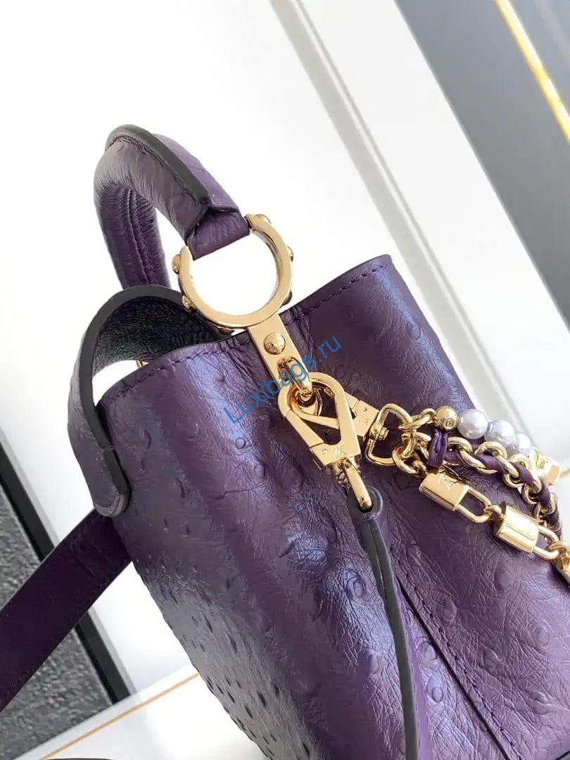 lv m87312 louis vuitton ostrich capucines mini purple 5 LV M87312 Louis Vuitton Ostrich Capucines Mini Purple | lv m87312 louis vuitton ostrich capucines mini 06