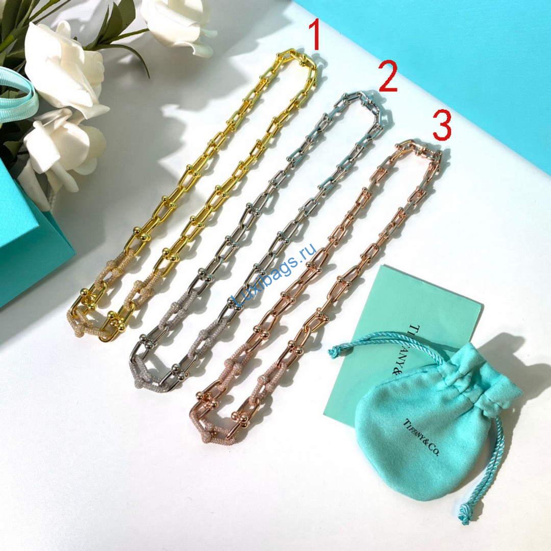 Tiffany HardWear Graduated Clasp Necklace White rose gold with diamonds 68692482 | tiffany hardwear graduated clasp necklace white rose gold with diamonds 68692482 3