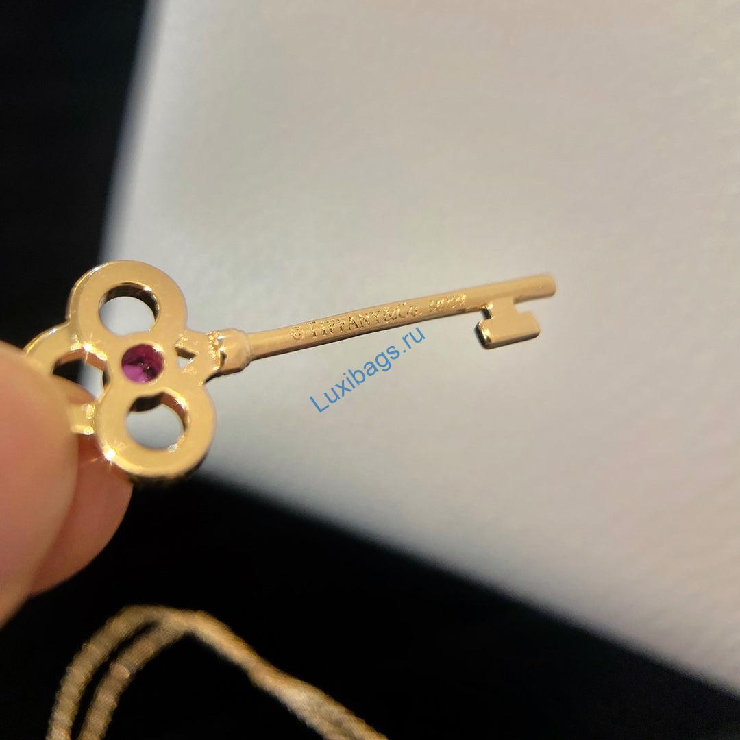 Tiffany-keys-crown-key-pendant-GRP08178-Pink Diamond rose gold | tiffany keys crown key pendant grp08178 pink diamond rose gold 2