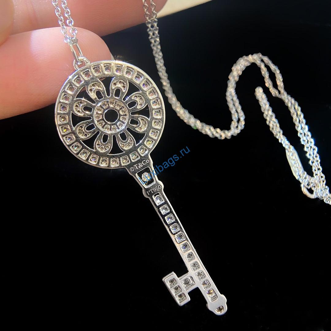 tiffany-keys-petals-key-pendant-GRP02521 white gold | tiffany keys petals key pendant grp02521 white gold 5
