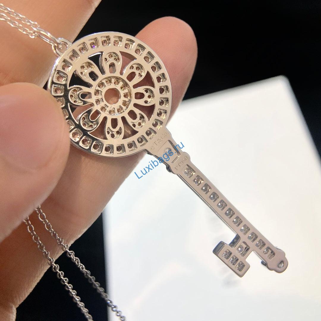 tiffany-keys-petals-key-pendant-GRP02521 white gold | tiffany keys petals key pendant grp02521 white gold 6