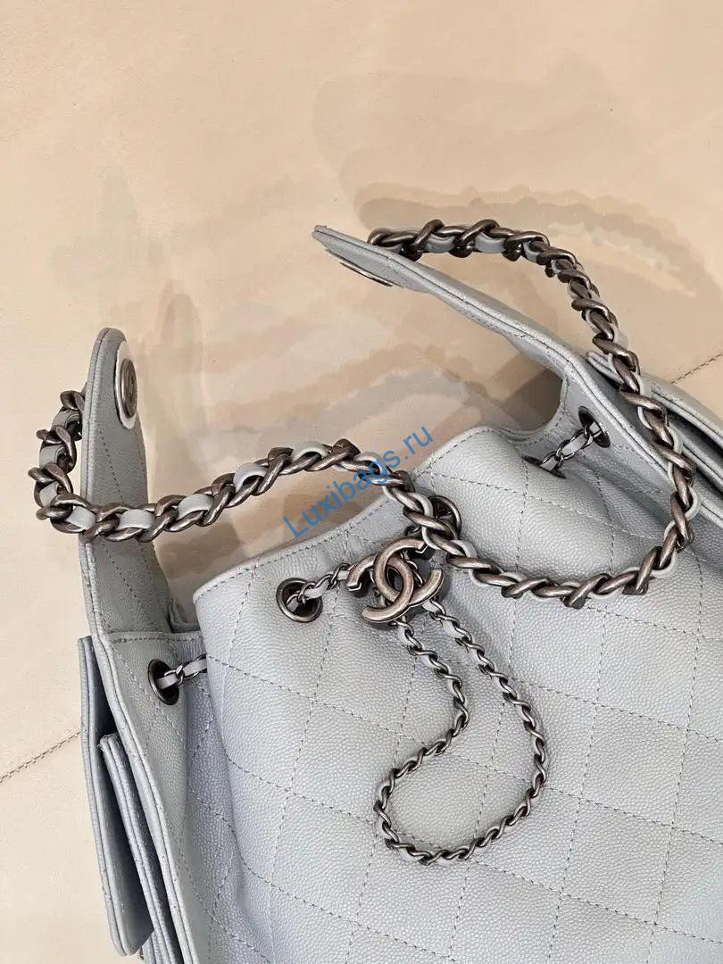 chanel as5293 small hobo calfskin & retro hardware metal light blue 3 Chanel AS5293 Small Hobo Calfskin & Retro Hardware Metal Light Blue | chanel as5293 small hobo calfskin retro hardware metal light blue 04