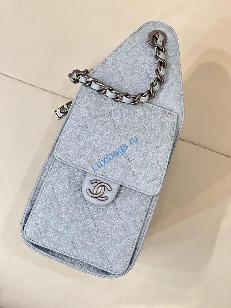 chanel as5293 small hobo calfskin & retro hardware metal light blue 5 Chanel AS5293 Small Hobo Calfskin & Retro Hardware Metal Light Blue | chanel as5293 small hobo calfskin retro hardware metal light blue 06
