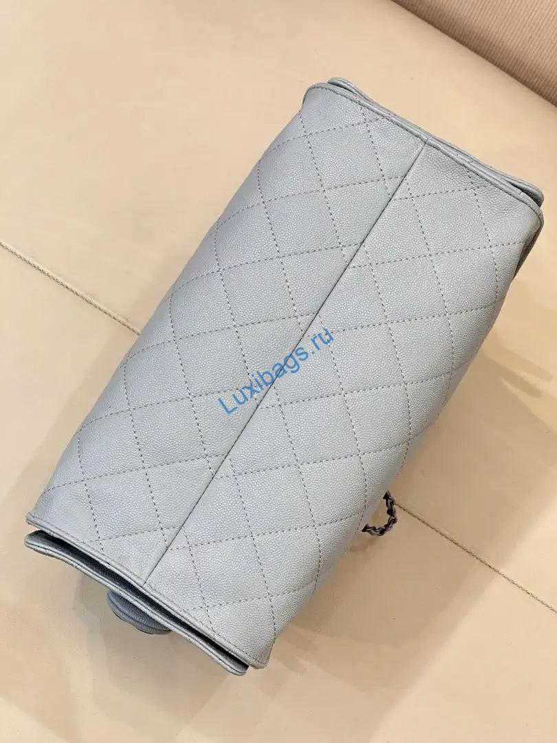 chanel as5293 small hobo calfskin & retro hardware metal light blue 8 Chanel AS5293 Small Hobo Calfskin & Retro Hardware Metal Light Blue | chanel as5293 small hobo calfskin retro hardware metal light blue 09