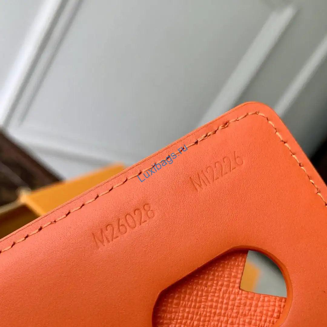 louis vuitton lv m26028 magnetic card holder black monogram orange 6 Louis Vuitton LV M26028 Magnetic Card Holder Black Monogram Orange | louis vuitton lv m26028 magnetic card holder black monogram orange 08
