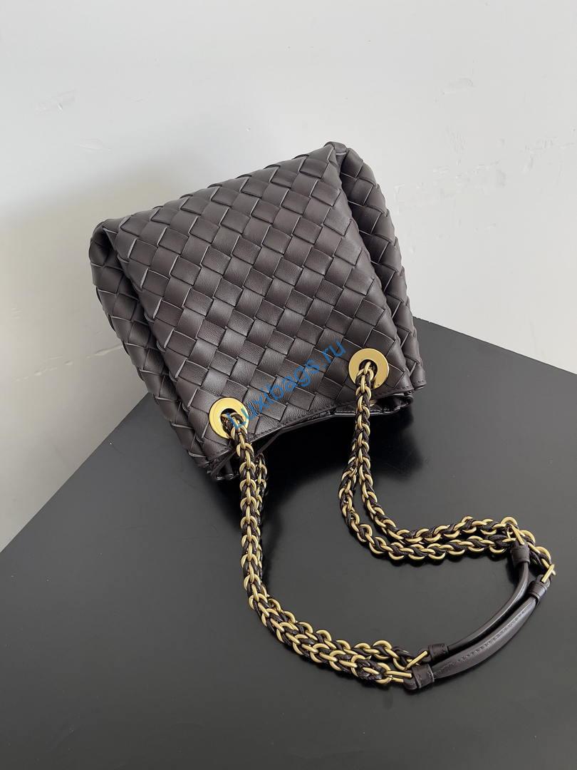 bottega veneta bv 817175v4sc59104 small parachute chain dark brown 6 Bottega Veneta BV 817175V4SC59104 Small Parachute Chain Dark Brown | bottega veneta bv 817175v4sc59104 small parachute chain 043