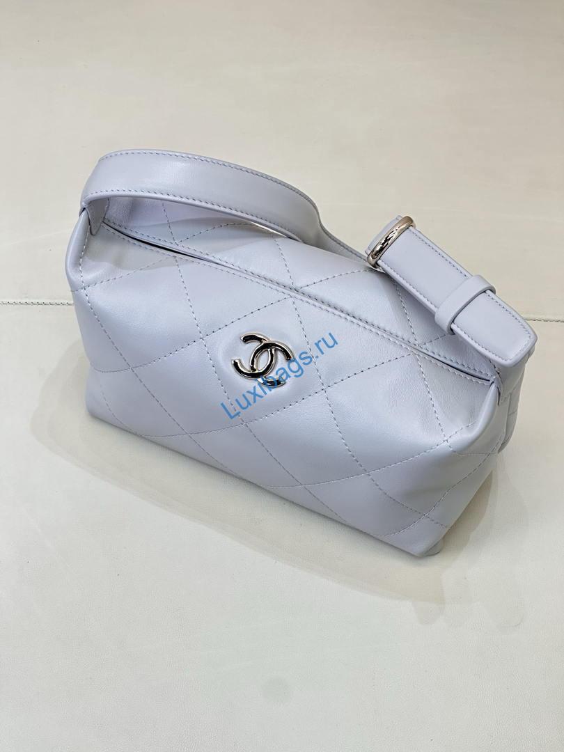 Chanel AS6138 Hobo Handbag Shiny Lambskin & Gold-Tone Metal Light Purple | chanel as6138 hobo handbag shiny lambskin gold tone metal light purple 005