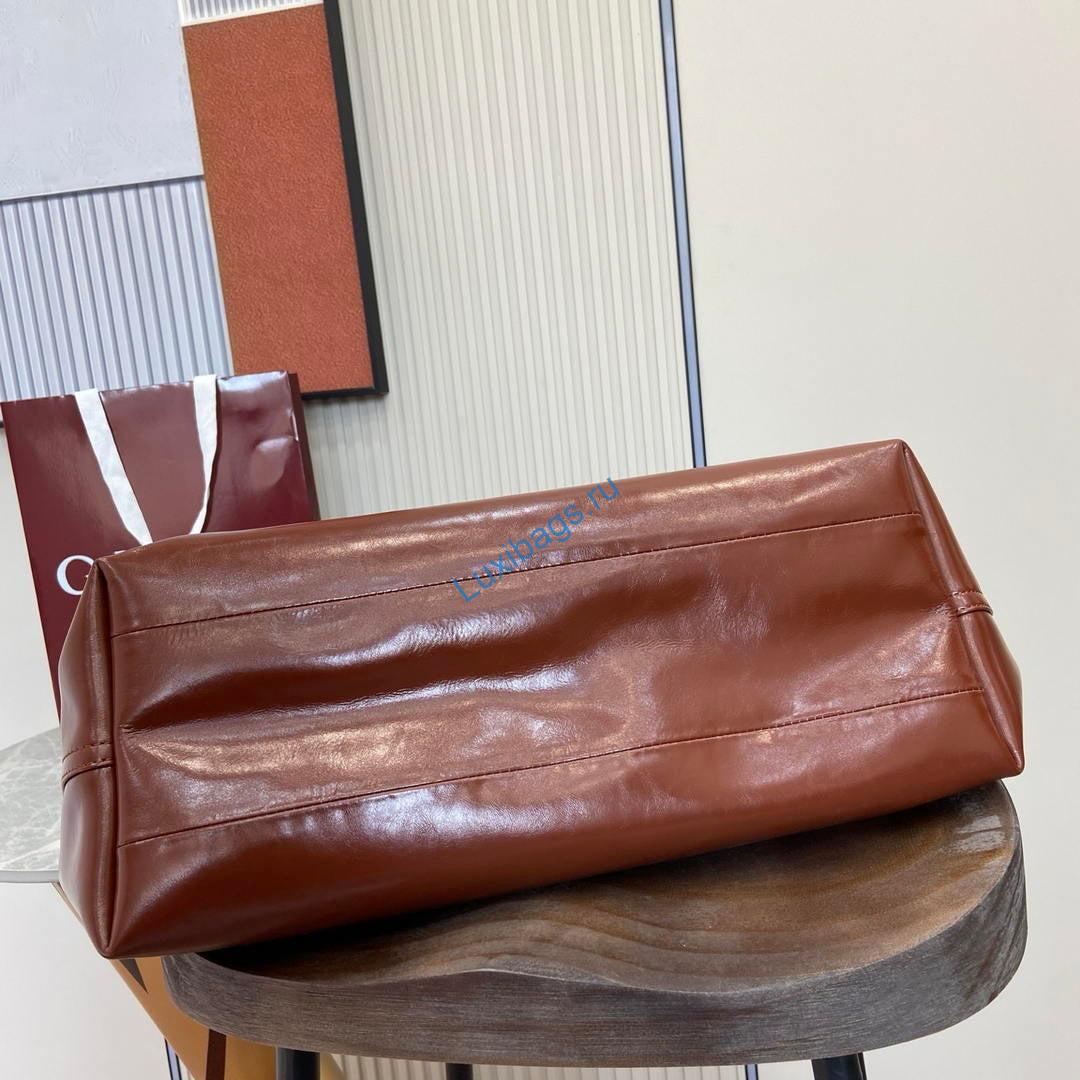 Gucci Giglio Large tote bag 853971 dark brown leather | gucci giglio xl large tote bag 853971 dark brown leather 08