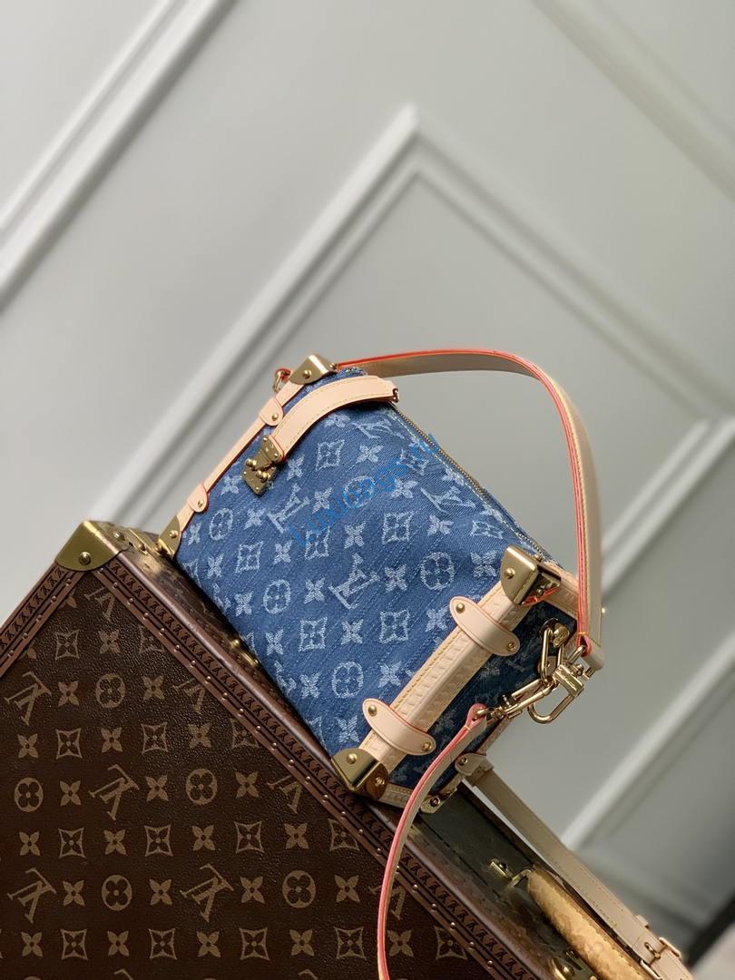 louis vuitton lv m27450 side trunk mm bag denim blue 1 Louis Vuitton LV M27450 Side Trunk MM Bag Denim Blue | louis vuitton lv m27450 side trunk pm bag denim blue 02