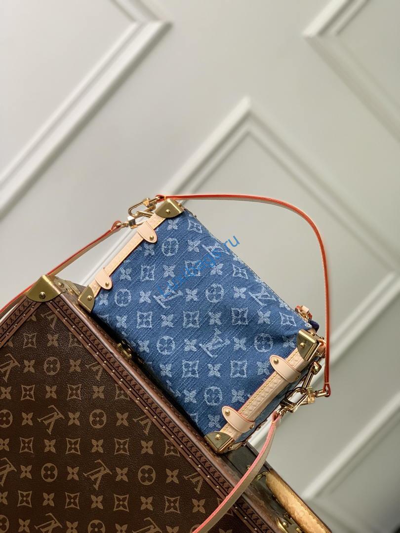 louis vuitton lv m27450 side trunk mm bag denim blue 2 Louis Vuitton LV M27450 Side Trunk MM Bag Denim Blue | louis vuitton lv m27450 side trunk pm bag denim blue 03