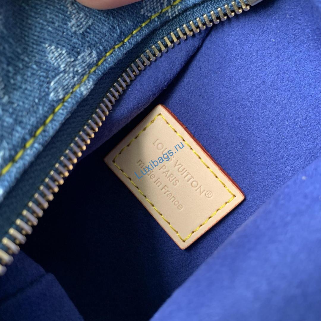 Louis Vuitton LV M27450 Side Trunk MM Bag Denim Blue | louis vuitton lv m27450 side trunk pm bag denim blue 08