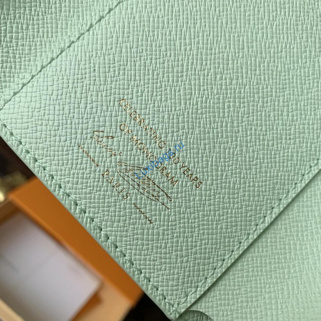 LV M27681 Louis Vuitton Victorine Wallet Other Monogram Canvas Green | lv m27681 louis vuitton victorine wallet other monogram canvas 43