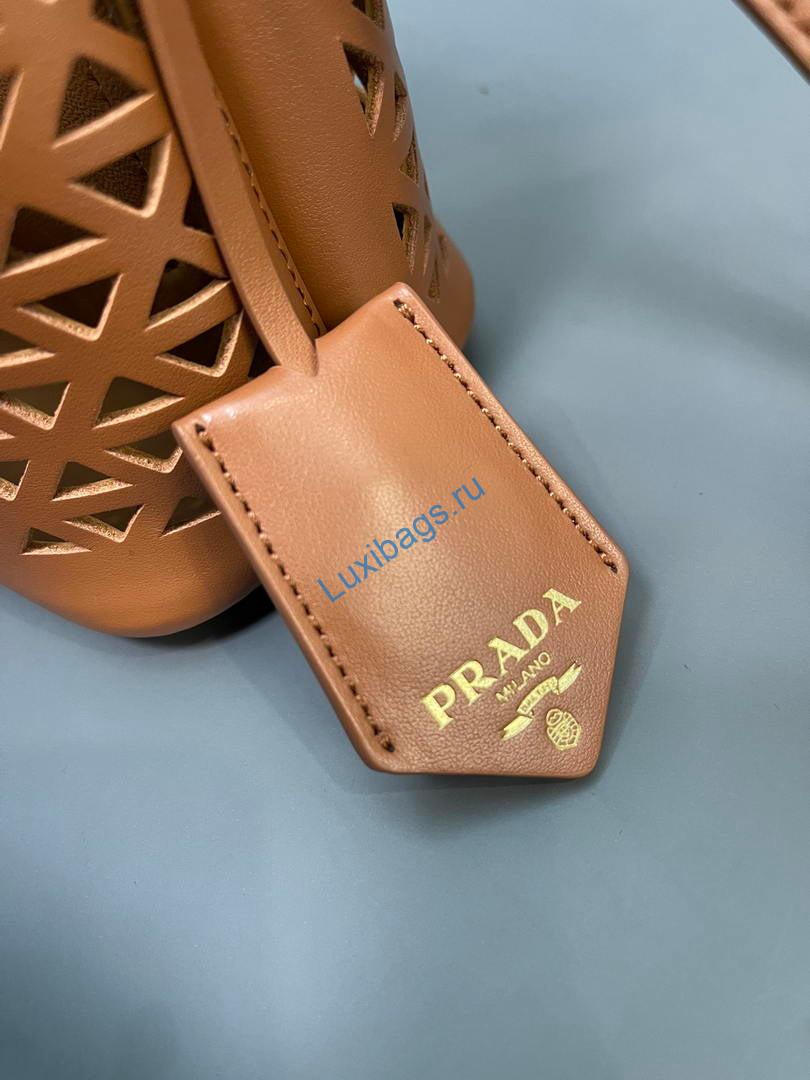 prada 1ba217 panier small saffiano leather bag tan hollow out 4 Prada 1BA217 Panier small Saffiano leather bag tan Hollow out | prada 1ba217 panier small saffiano leather bag 014