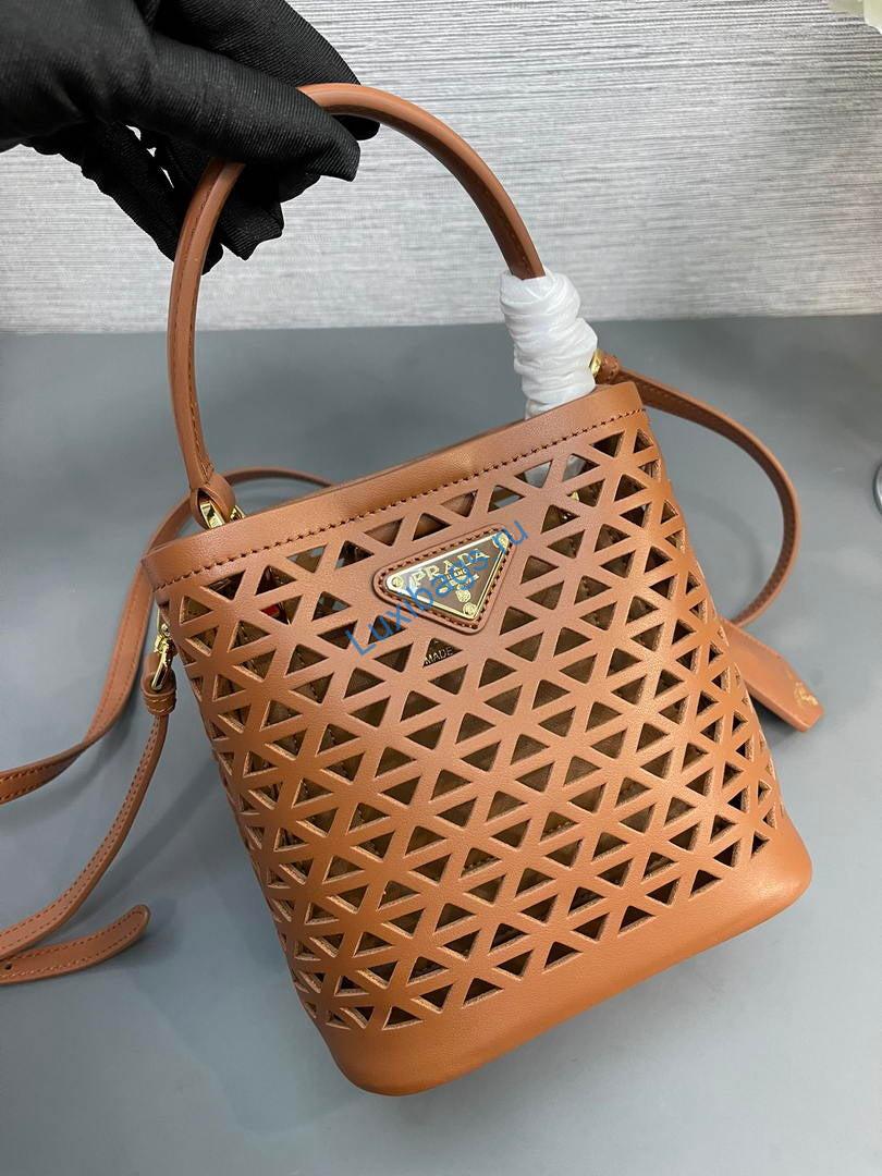 prada 1ba217 panier small saffiano leather bag tan hollow out 6 Prada 1BA217 Panier small Saffiano leather bag tan Hollow out | prada 1ba217 panier small saffiano leather bag 016