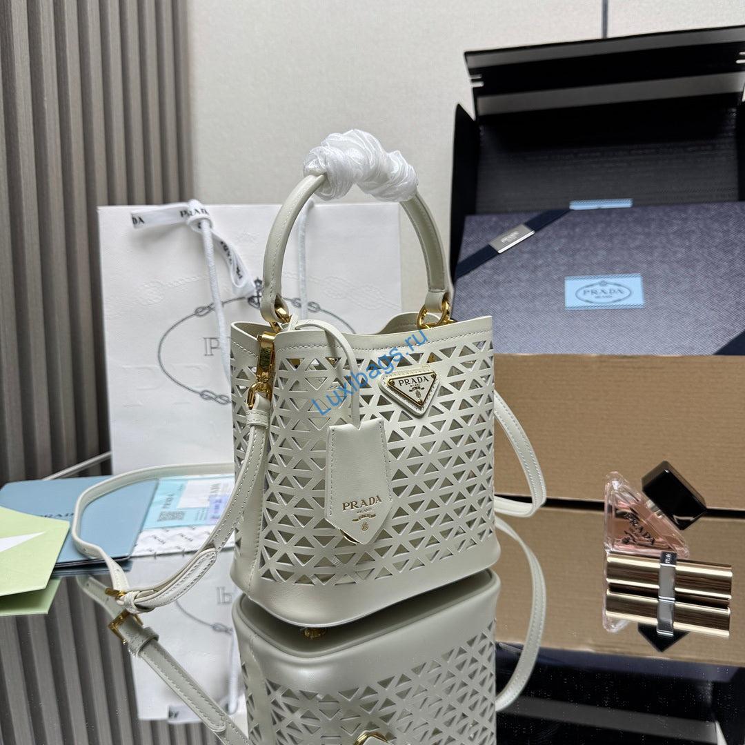 prada 1ba217 panier small saffiano leather bag hollow out white 2 Prada 1BA217 Panier small Saffiano leather bag Hollow out white | prada 1ba217 panier small saffiano leather bag 048