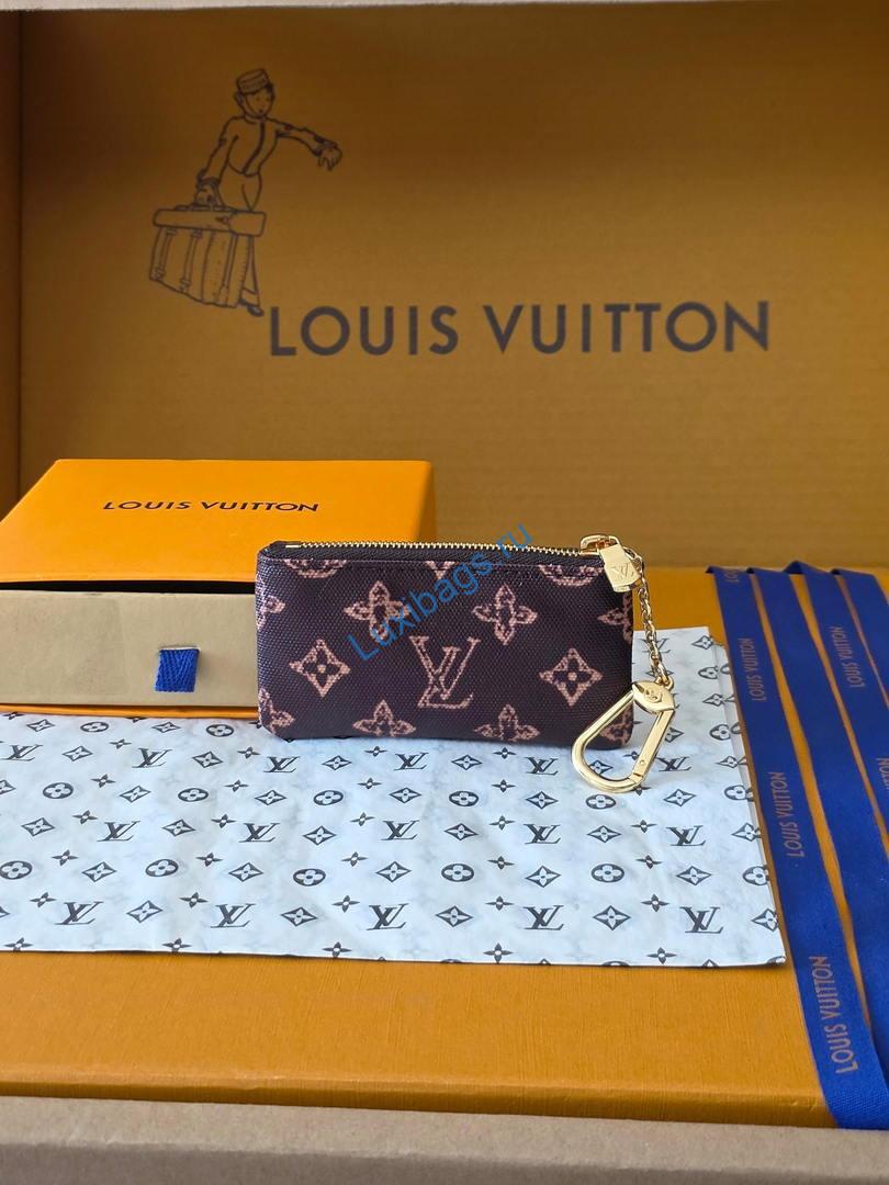 Louis Vuitton New Key Pouch LV M27671 Brown | products louis vuitton new key pouch lv m27673 plum 29