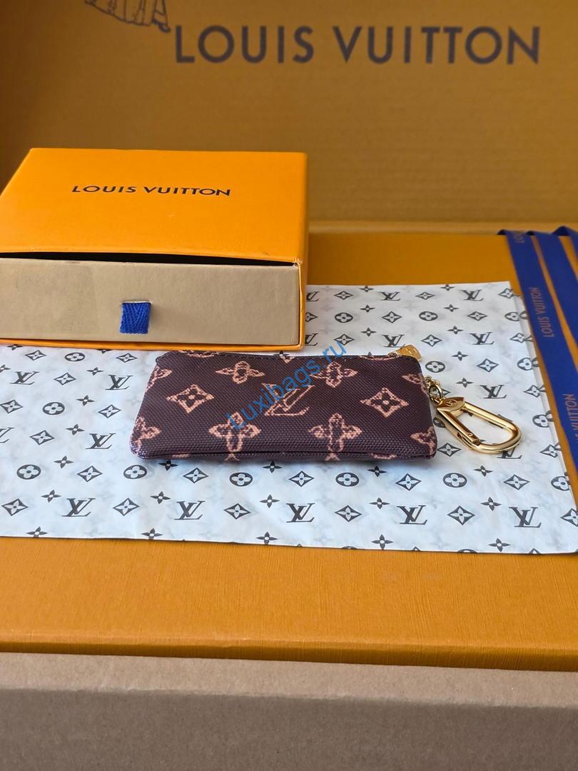 Louis Vuitton New Key Pouch LV M27671 Brown | products louis vuitton new key pouch lv m27673 plum 30