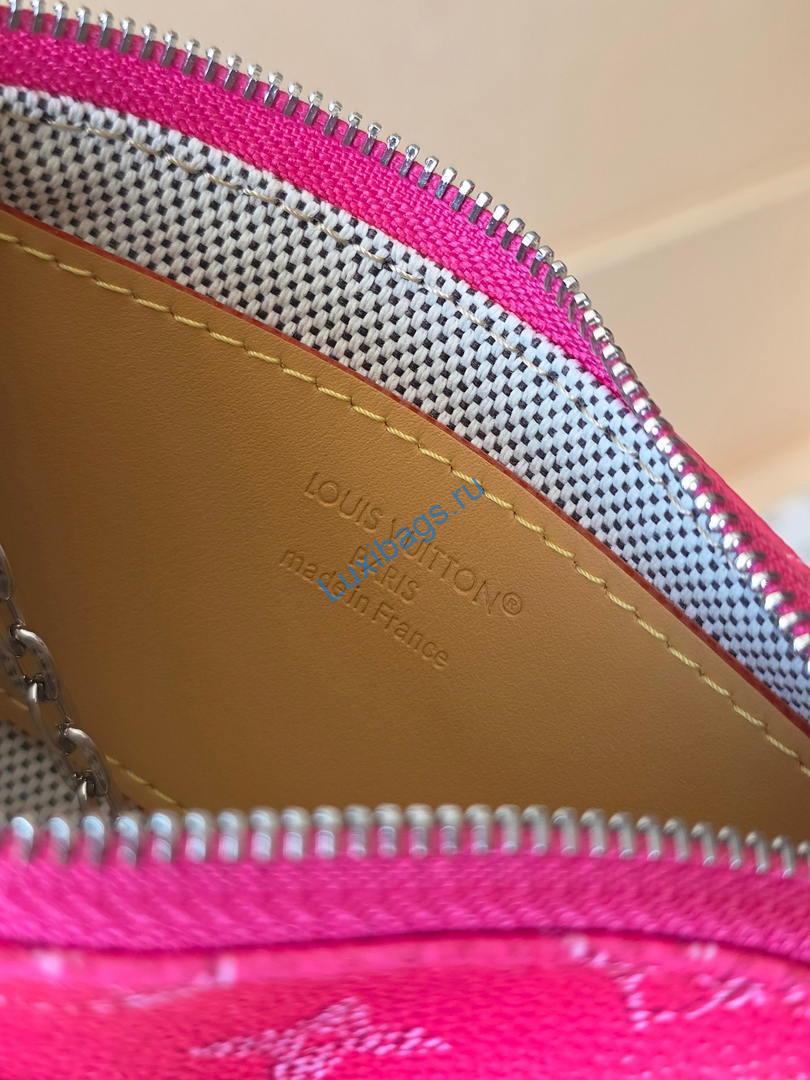 LV M27111 Louis Vuitton New Key Pouch S Rose Red | products lv m27141 louis vuitton new key pouch s green 49