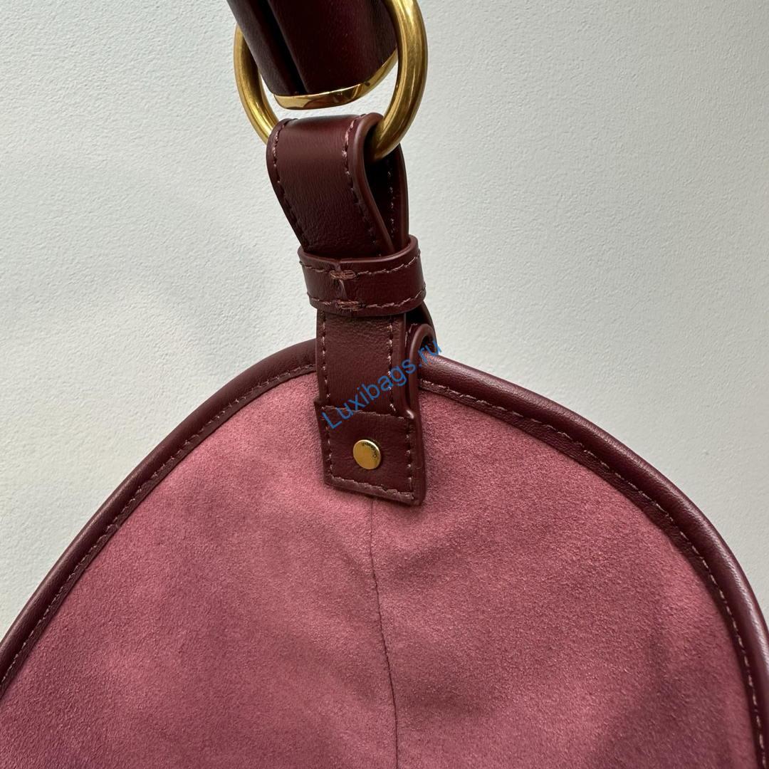 Saint Laurent YSL 862029 MOMBASA medium in leather Wine Red | saint laurent ysl 862029 mombasa medium in leather 25